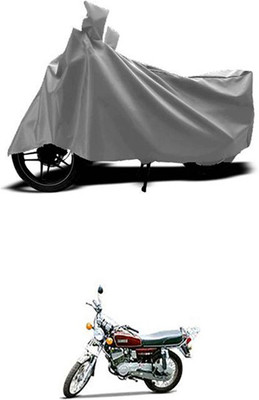 Toy Ville Two Wheeler Cover for Yamaha(RX 100, Grey)