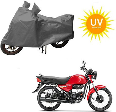 RPSENTTERPR Waterproof Two Wheeler Cover for Hero(CD Dawn, Grey)