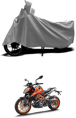 Toy Ville Two Wheeler Cover for KTM(Duke 390, Grey)