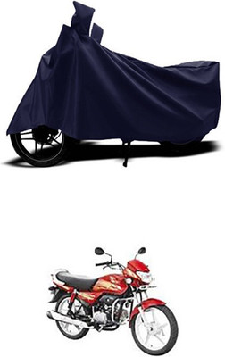 Toy Ville Two Wheeler Cover for Hero(HF, Blue)