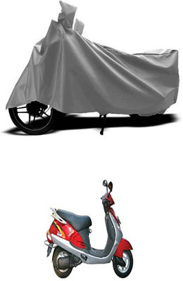 ZTech Two Wheeler Cover for Kinetic(Grey)