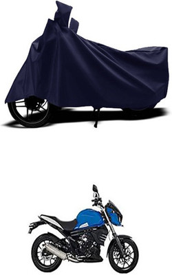 Toy Ville Two Wheeler Cover for Mahindra(Blue)
