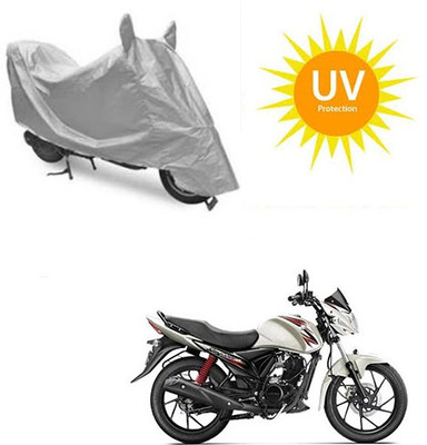 RPSENTTERPR Waterproof Two Wheeler Cover for Suzuki(Sling Shot Plus, Silver)