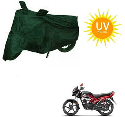RPSENTTERPR Waterproof Two Wheeler Cover for Honda(Dream Yuga, Green)