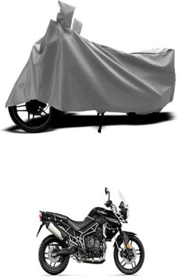 Toy Ville Two Wheeler Cover for Triumph(Grey)