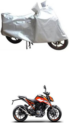 ZTech Two Wheeler Cover for KTM(Silver)