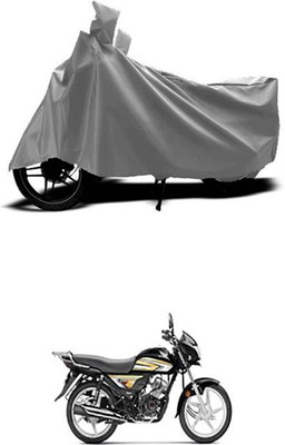 Toy Ville Two Wheeler Cover for Hero(CD 110 Dream, Grey)