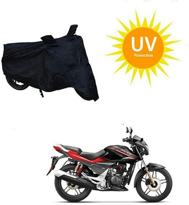 SRENTERPRISES Two Wheeler Cover for Honda(CBZ Extreme, Black)