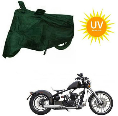 RPSENTTERPR Waterproof Two Wheeler Cover for Harley Davidson(Bobber 350, Green)