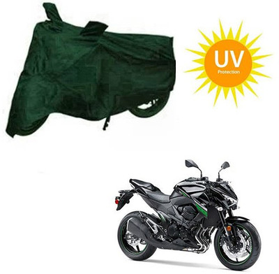 RPSENTTERPR Waterproof Two Wheeler Cover for Kawasaki(Z800, Green)