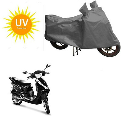 RPSENTTERPR Waterproof Two Wheeler Cover for Lohia(Oma Star, Grey)