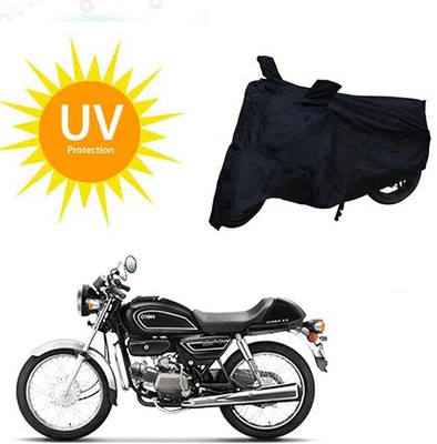 saanvi Waterproof Two Wheeler Cover for Hero(Splendor Pro Classic, Black)