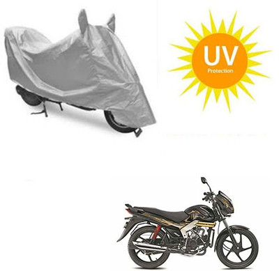 RPSENTTERPR Waterproof Two Wheeler Cover for Mahindra(Centuro, Silver)