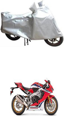 Toy Ville Two Wheeler Cover for Honda(CBR 1000RR, Silver)