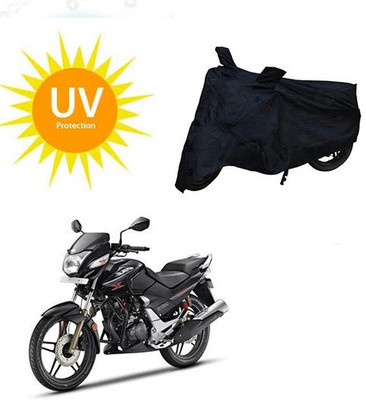 Mdstar Waterproof Two Wheeler Cover for Hero(CBZ, Black)