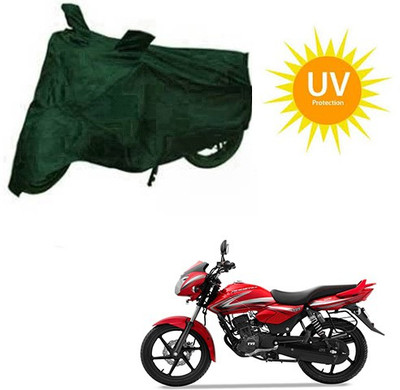 RPSENTTERPR Waterproof Two Wheeler Cover for TVS(Pheonix, Green)