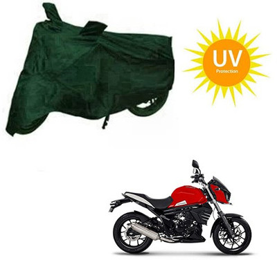 RPSENTTERPR Waterproof Two Wheeler Cover for Mahindra(Mojo, Green)
