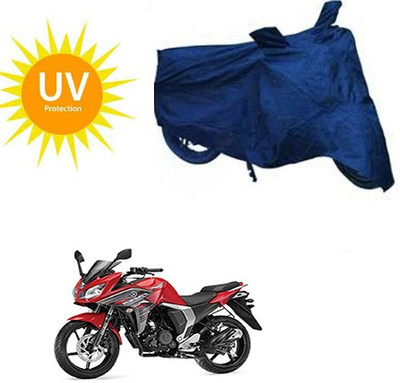 RPSENTTERPR Waterproof Two Wheeler Cover for Yamaha(Fazer, Blue)