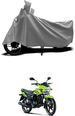 Toy Ville Two Wheeler Cover for Suzuki(Hayate, Grey)