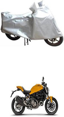 Toy Ville Two Wheeler Cover for Ducati(Monster 82, Silver)