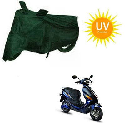 RPSENTTERPR Waterproof Two Wheeler Cover for Hero(Electric Cruz, Green)