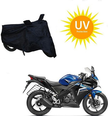 RPSENTTERPR Waterproof Two Wheeler Cover for Honda(CBR 150R, Black)