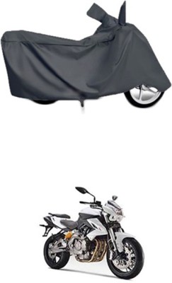 W proof Two Wheeler Cover for DSK Benelli(Grey)