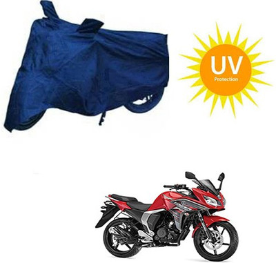 RPSENTTERPR Waterproof Two Wheeler Cover for Yamaha(Fazer, Blue)