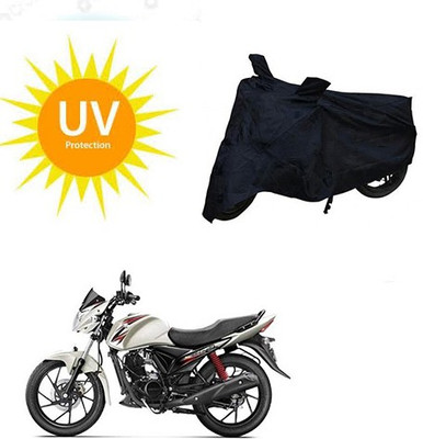 SRENTERPRISES Two Wheeler Cover for Suzuki(Sling Shot, Black)