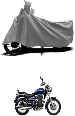 ZTech Two Wheeler Cover for Royal Enfield(Thunderbird 350, Grey)