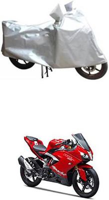 ZTech Two Wheeler Cover for TVS(Silver)
