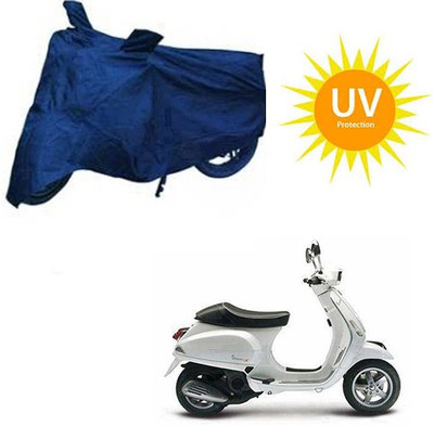 RPSENTTERPR Waterproof Two Wheeler Cover for Piaggio(Piaggio Vespa, Blue)