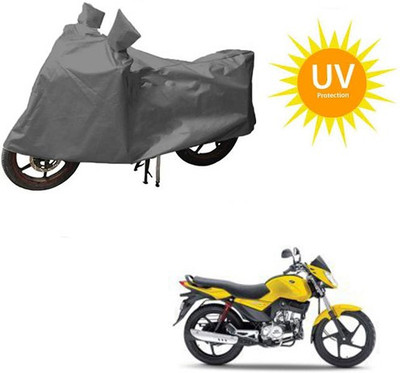 RPSENTTERPR Waterproof Two Wheeler Cover for Mahindra(Stallio, Grey)