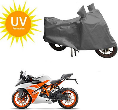 RPSENTTERPR Waterproof Two Wheeler Cover for KTM(Duke 200, Grey)