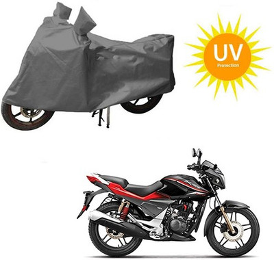 RPSENTTERPR Waterproof Two Wheeler Cover for Hero(CBZ Extreme, Grey)