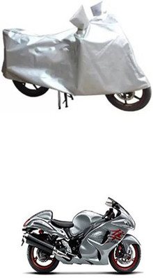 ZTech Two Wheeler Cover for Suzuki(Silver)
