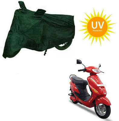 RPSENTTERPR Waterproof Two Wheeler Cover for Hero(E Sprint, Green)