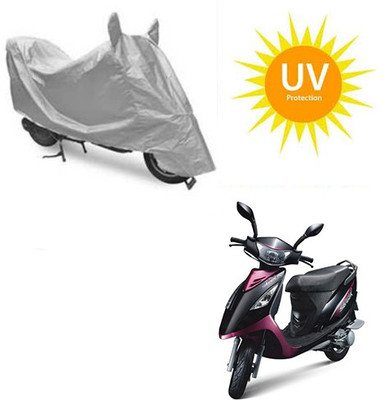 RPSENTTERPR Waterproof Two Wheeler Cover for TVS(Scooty Streak, Silver)