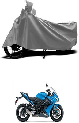ZTech Two Wheeler Cover for Suzuki(Grey)