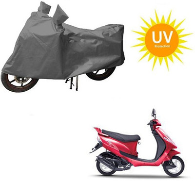 RPSENTTERPR Waterproof Two Wheeler Cover for Mahindra(Kine, Grey)