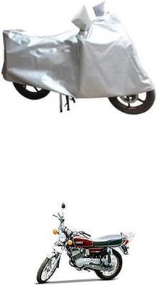 Toy Ville Two Wheeler Cover for Yamaha(RX 100, Silver)