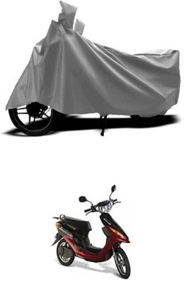 Toy Ville Two Wheeler Cover for Indus(Yo Electron, Grey)