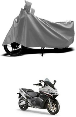 Toy Ville Two Wheeler Cover for Aprilia(Grey)