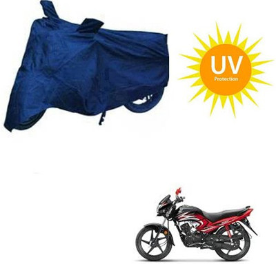 RPSENTTERPR Waterproof Two Wheeler Cover for Honda(Dream Yuga, Blue)