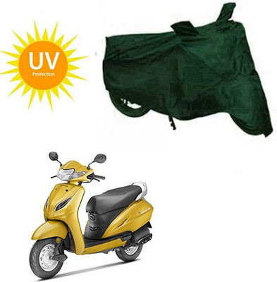 RPSENTTERPR Waterproof Two Wheeler Cover for Honda(Activa 5G, Green)