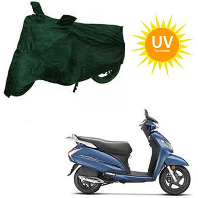 RPSENTTERPR Waterproof Two Wheeler Cover for Honda(Activa, Green)