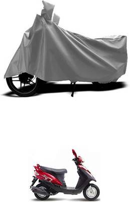 ZTech Two Wheeler Cover for Mahindra(Flyte, Grey)