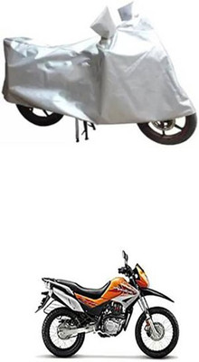Toy Ville Two Wheeler Cover for Hero(Impulse, Silver)