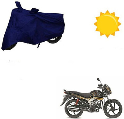 Motoren Waterproof Two Wheeler Cover for Mahindra(Centuro, Blue)