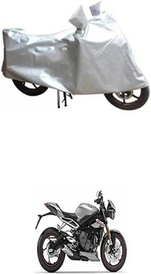 ZTech Two Wheeler Cover for Triumph(Silver)